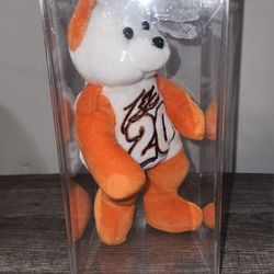 Nascar Tony Stewart #20 Home Depot Racing Ty Beanie Bear