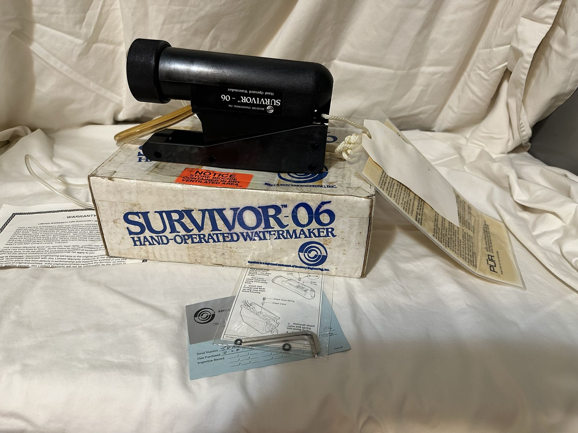 Survivor 06 Watermaker - Reverse Osmosis - $600 OBO