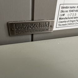 Restoration Hardware Full Storage Bed