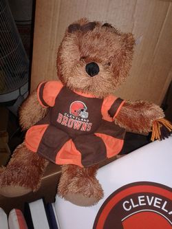 Cleveland Browns teddy bear