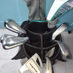 Women's Golf Club Set - 10 Clubs & Bag