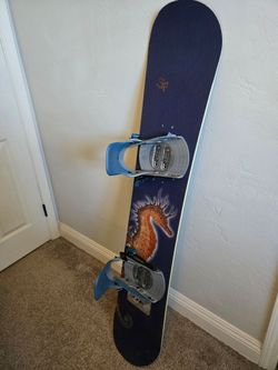 Sims custom Snowboard with Bindings