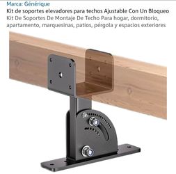 4x4/4x6 roof riser brakets (elevadores de techo ajustables)