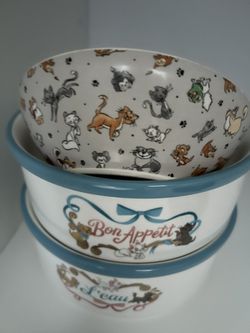 Ceramic Disney Pet Dishes 3