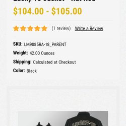 Brand New Lucky 13 Jacket $50 Price On It Over $100