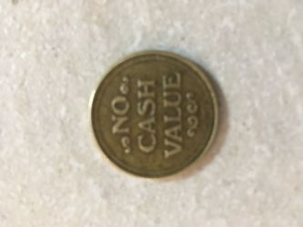 No cash value arcade coin
