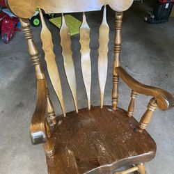 Solid Wood Rocking Chair