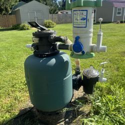 Swim Pro Pool Pump And Filter 