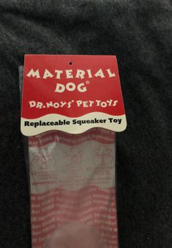 Dr. Noys Pet Toys replaceable squeaker toy