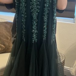 Emerald Green Dress