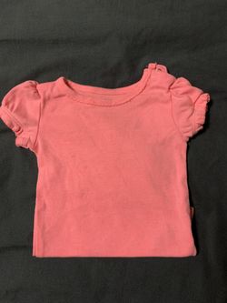 Pink short sleeve onesie 12 months