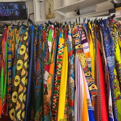 DASHIKI ,Ankara Skirt  ,headwrap And  Handbags 