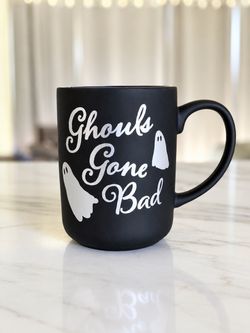 Black Ghouls Gone Bad Halloween Mug