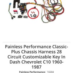 C10 Wire harness 
