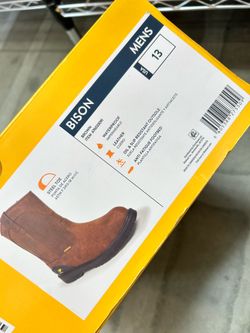 Herman Survivors Men's Bison Waterproof Pull On Steel Toe Work Boots
