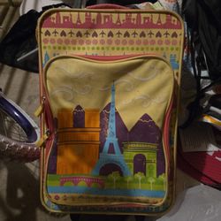 Kids Rolling Carry On Suitcase