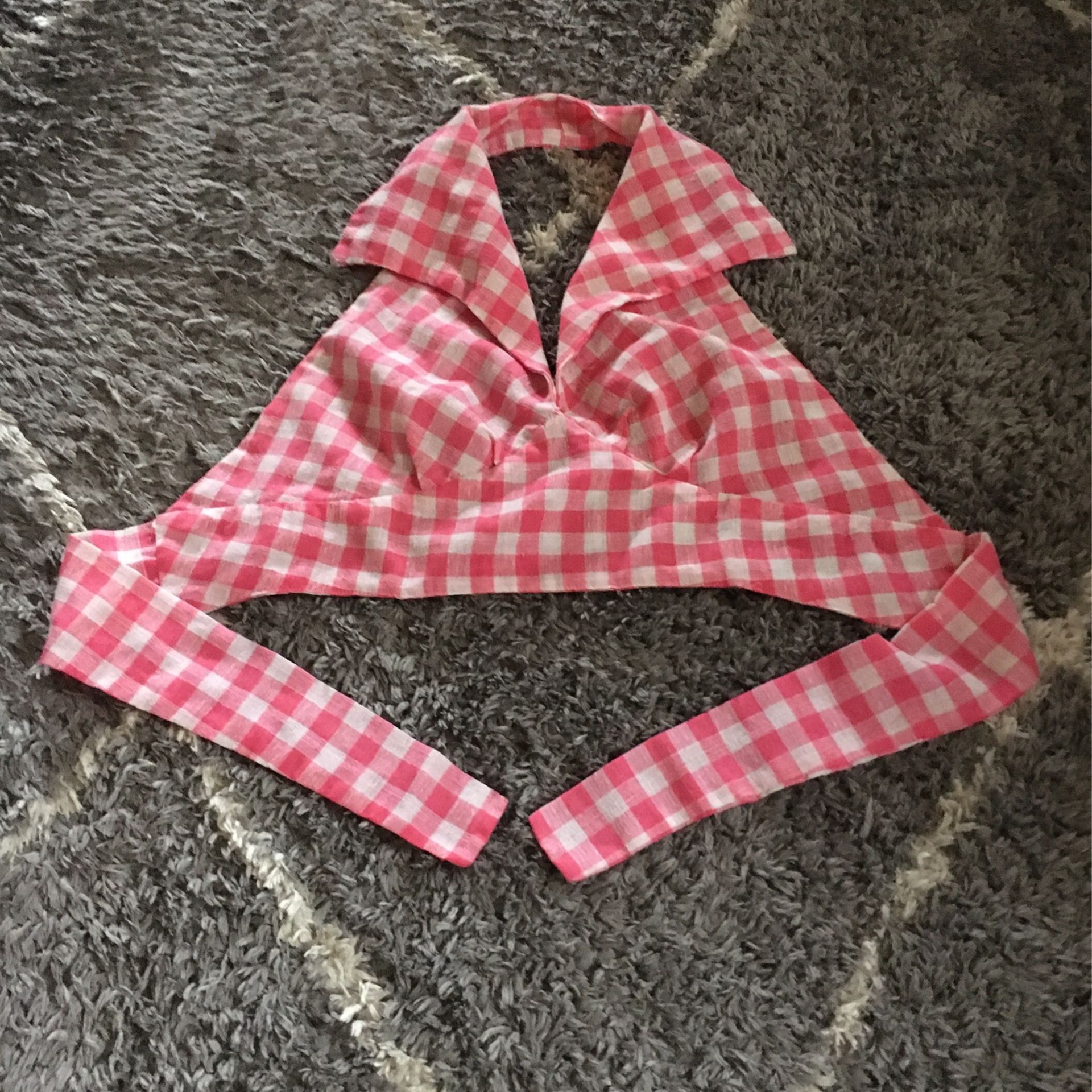 Vintage 1950’s Halter Top (bikini Style)