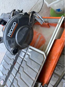 Tile saw ridgid