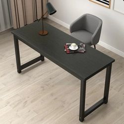 BRAND NEW 
Tribesigns Modern Computer Desk, 63 inch Large Office Desk Computer Table Study Writing Desk Workstation for Home Office, Black Metal Frame