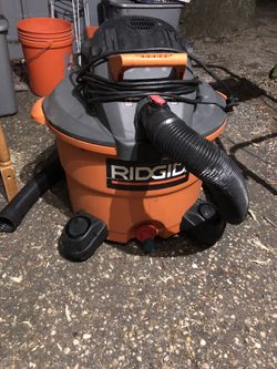 Ridged Blower Vac 12 Gallon 5hp