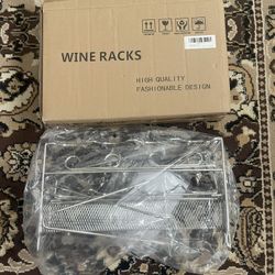 Wine Rack Silver 