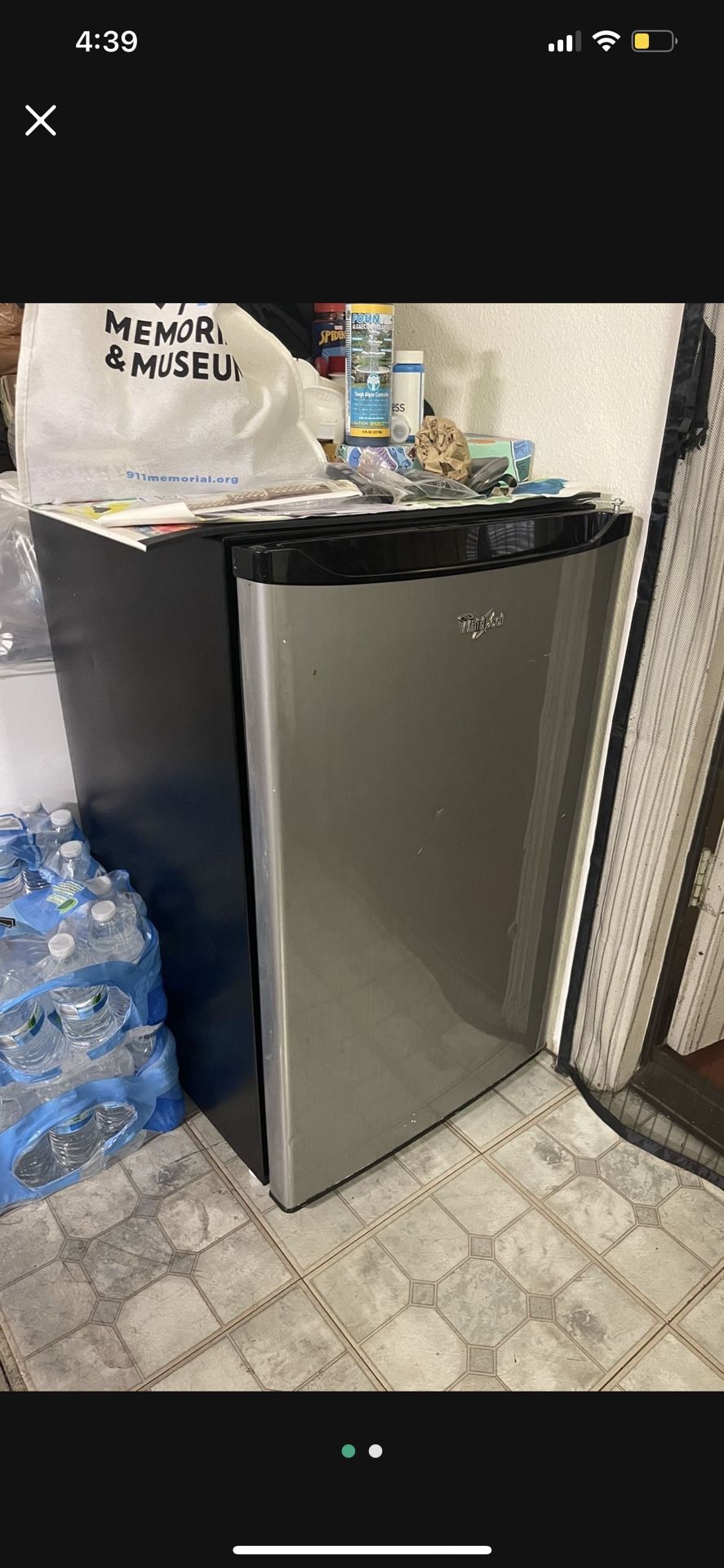 Mini Fridge With Freezer 