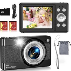 NEW Digital Camera- 56MP FHD 1080P Camera for Kids + FREE 🎁