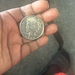Silver Coin Dollar 1928