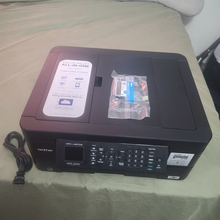 Brother Inkjet Printer/fax/scanner Works Great