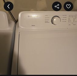 Washer and drier/transport  available  withn 16 miles radius