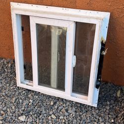 Small Window With Everything Included 