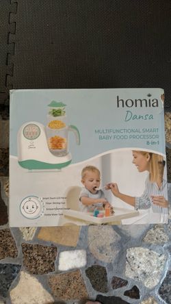 homia Dansa multifunctional, smart baby food processor 8-in-1