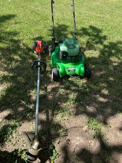 Lawn mower and string trimmer