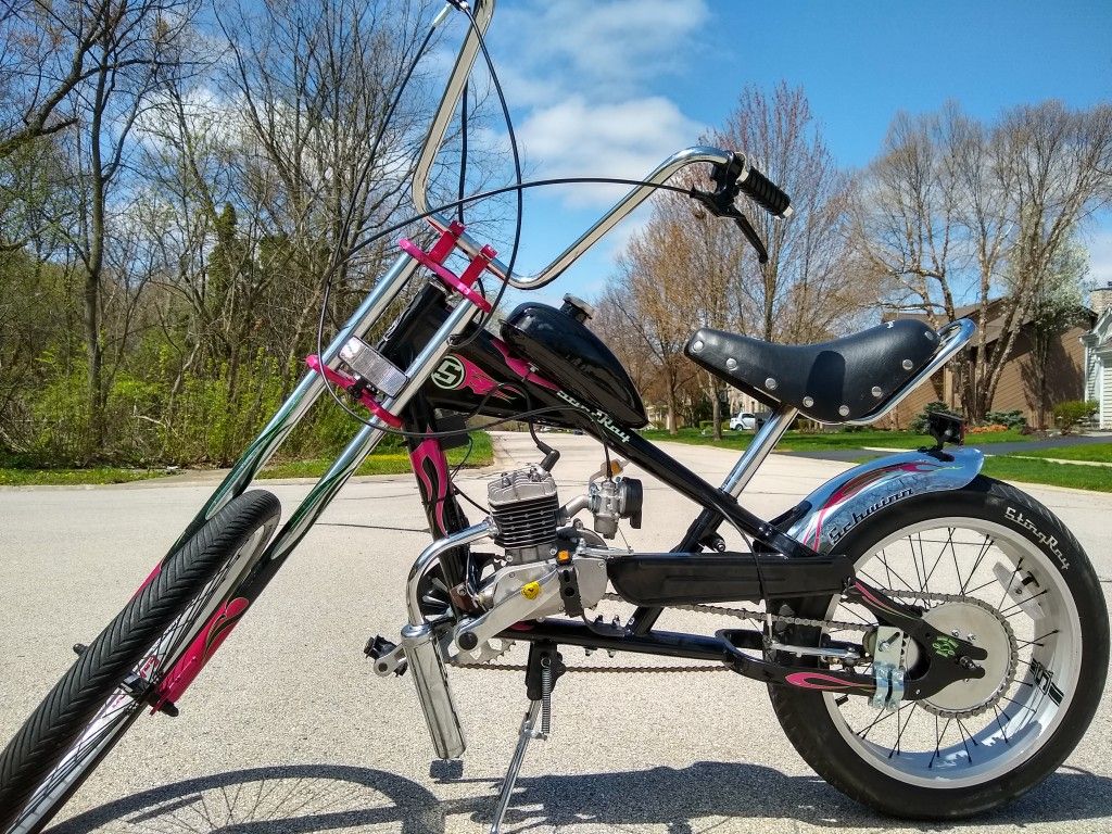 motorized chopper bicycle for sale