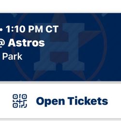 Astros Vs Mariners 2 Tickets 