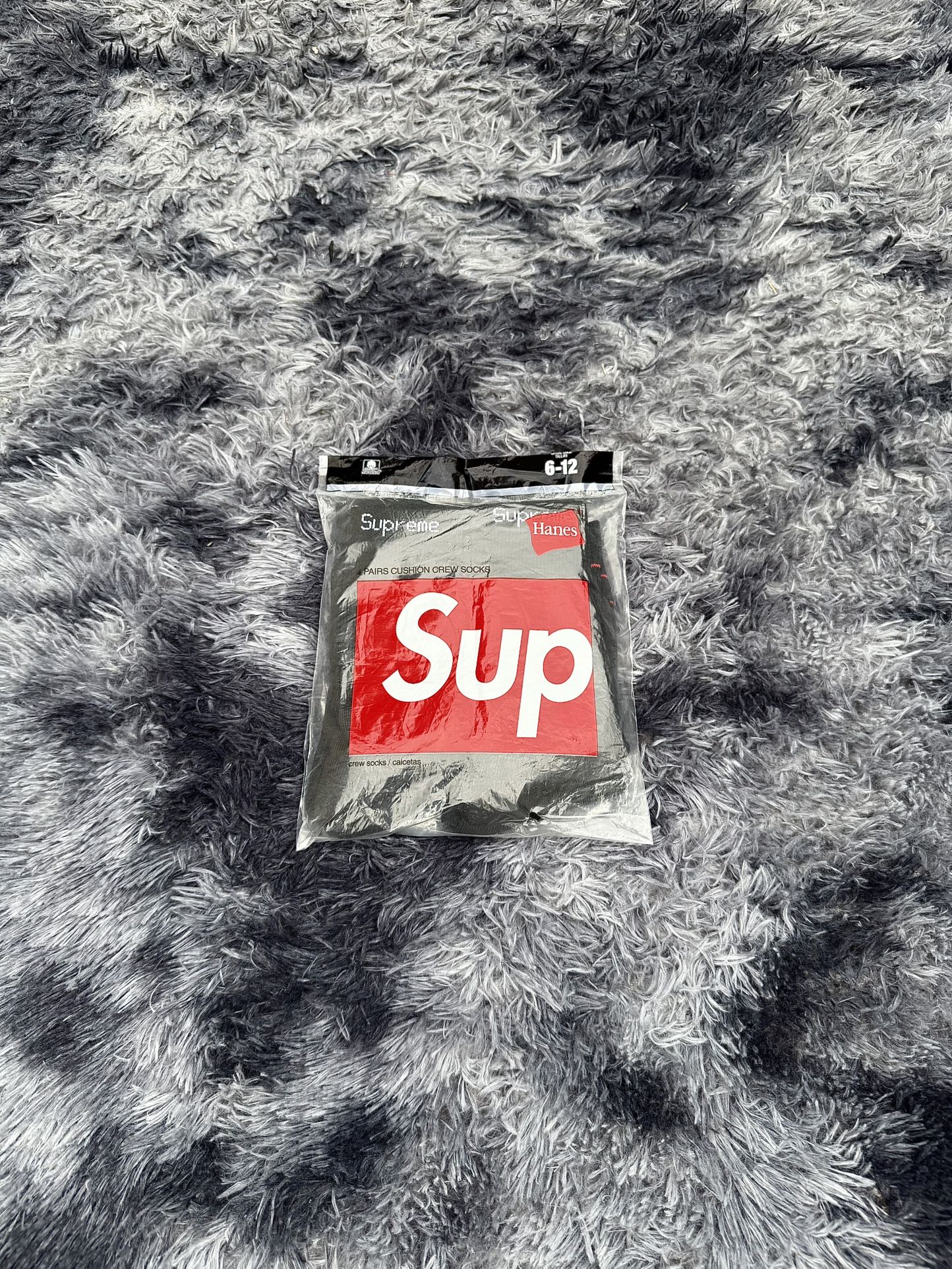 Black Supreme Socks