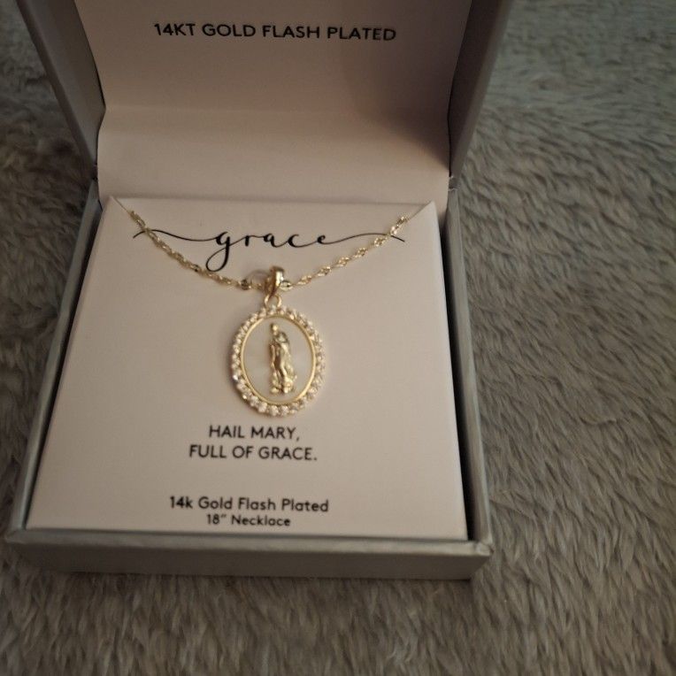 Silver And Gold Necklace
