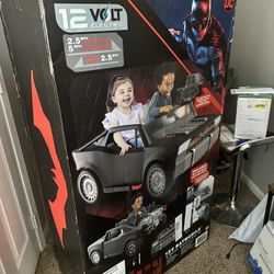 2 Seater Batmobile Battery Powered Wheels 