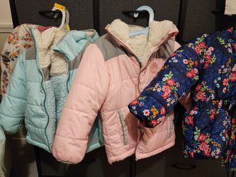 Girl Puffer & Fuzzy Jackets!