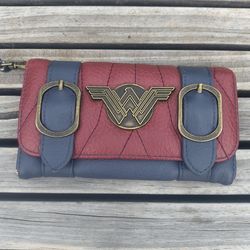 Wonder Woman wallet wristlet.
