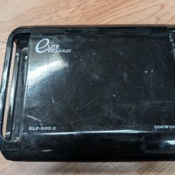 elite power 2 channel car amplifier