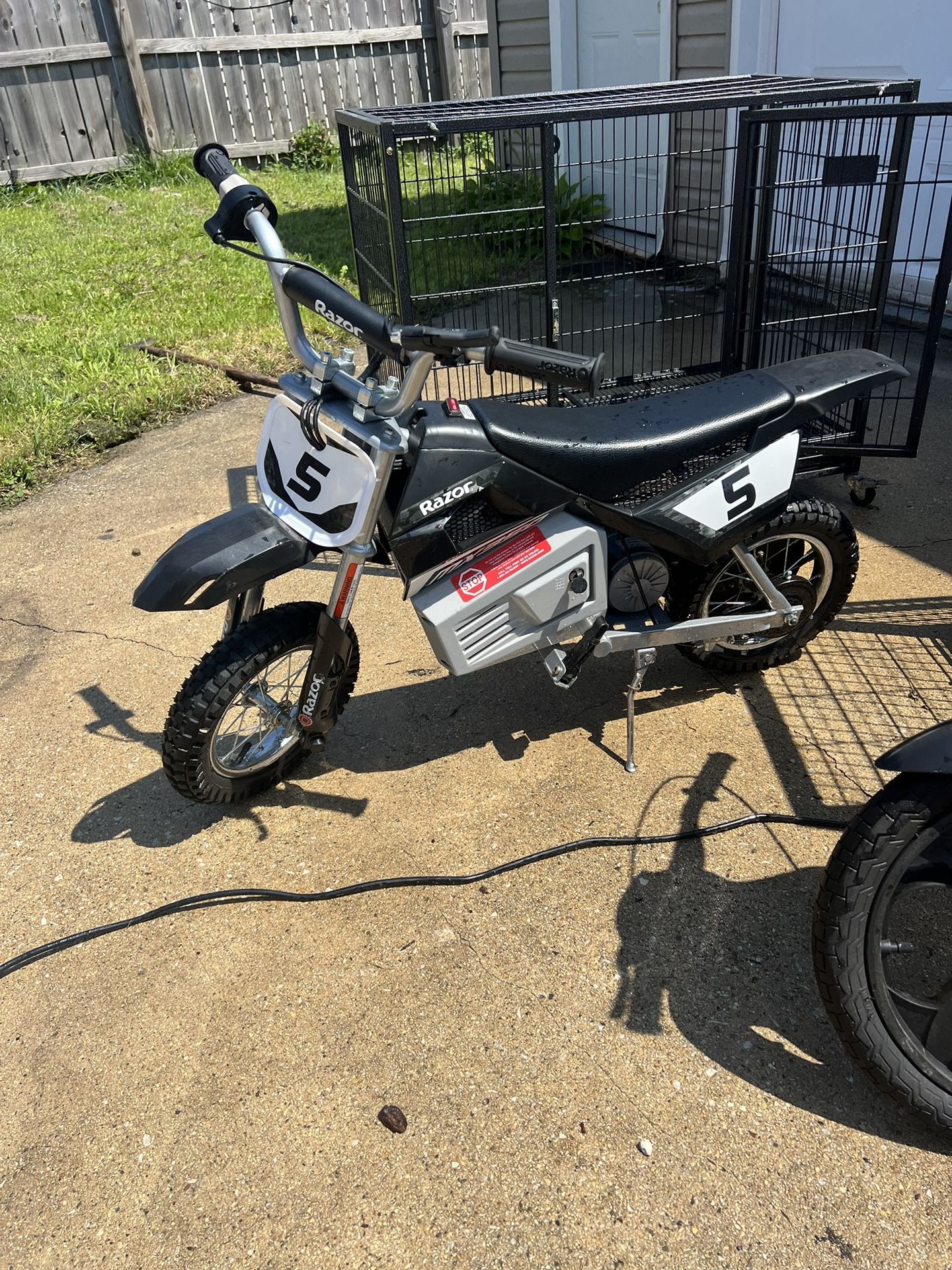 Kid Electric Dirt Bike And Manual Motorcycle Bike
