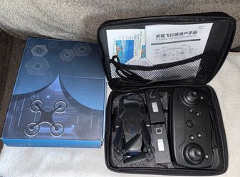 Folding Drone with Remote and Carry Case