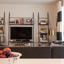 RH Elm &Iron Reclaimed Wood Shelf 3 PC Unit 