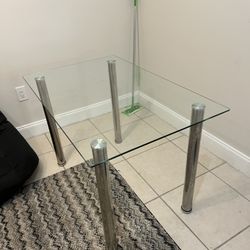 Dining Table Glass Modern