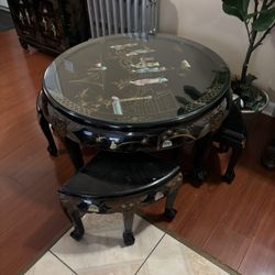 Japanese Style Table And Chair Set