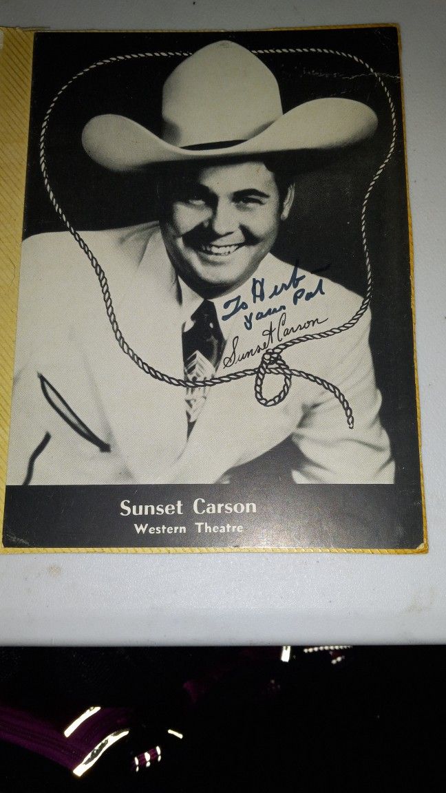 Cowboy Hollywood Memorabilia
