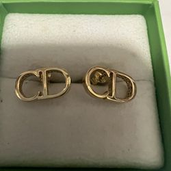 18k Real Gold Earrings 