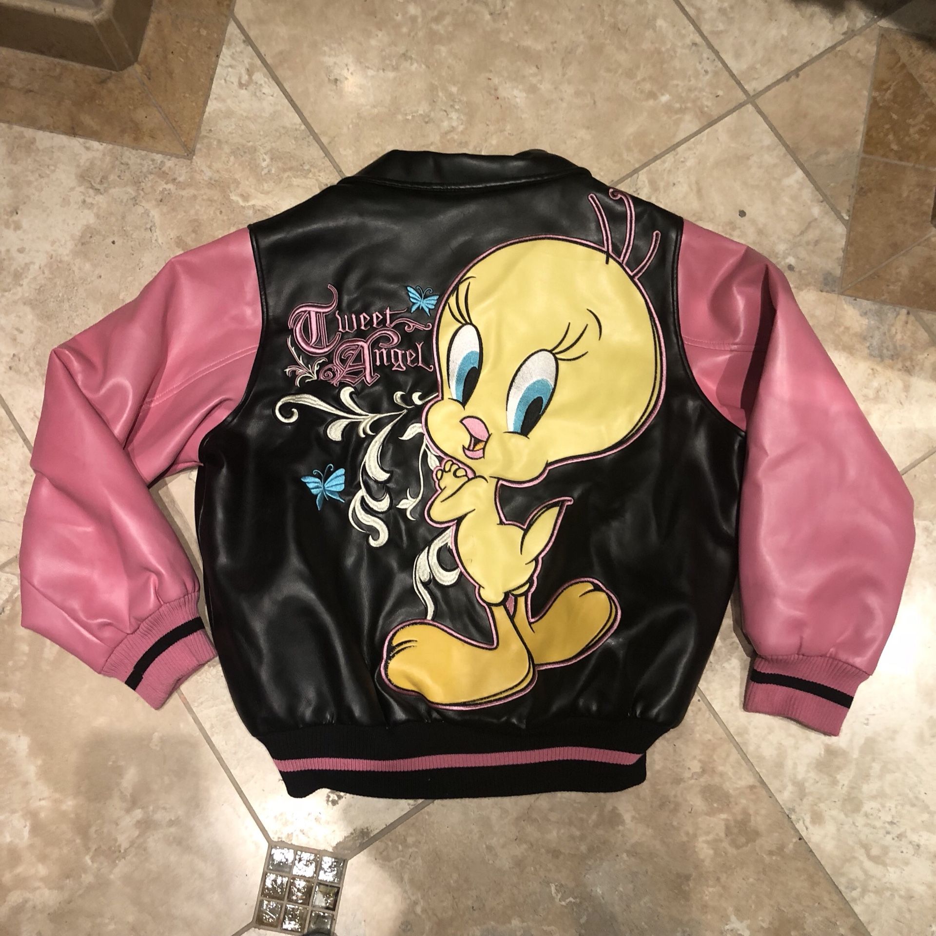 Looney Tunes Collection tweety bird bomber jacket