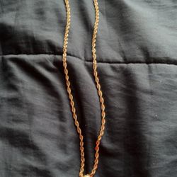 10k Rope Chain + 10 k Pendant 
